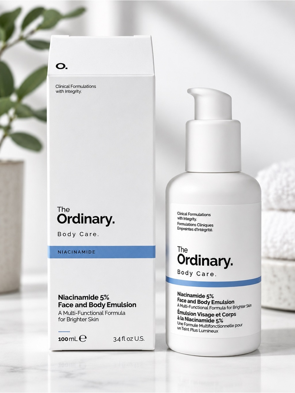 New In Box The Ordinary Body Care Niacinamide Face Body Emulsion